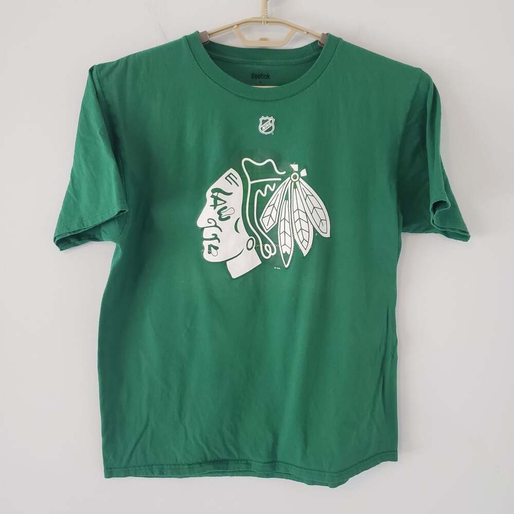 Chicago Blackhawks Panarin #72 St. Patrick’s Day T-shirt Large